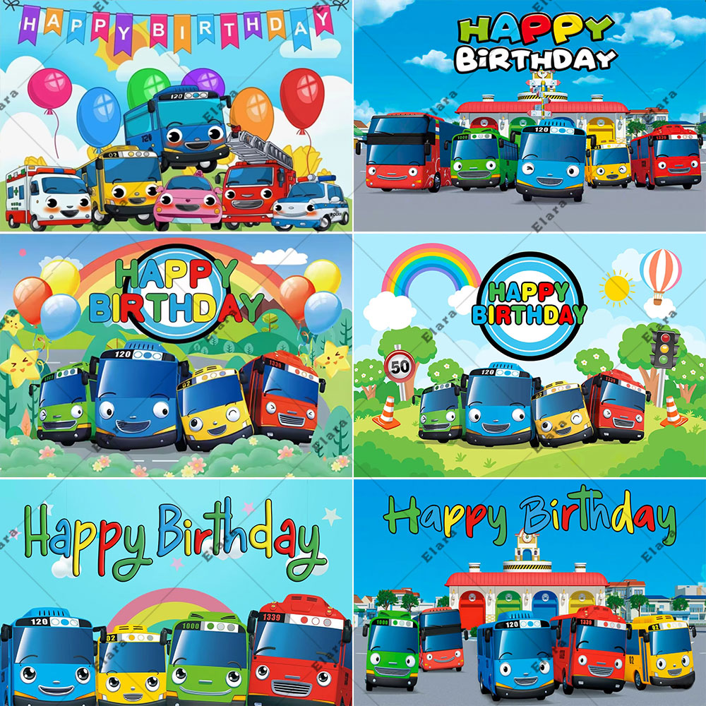 Happy Kids Education - Cartoon Anime Der kleine Bus Kinder