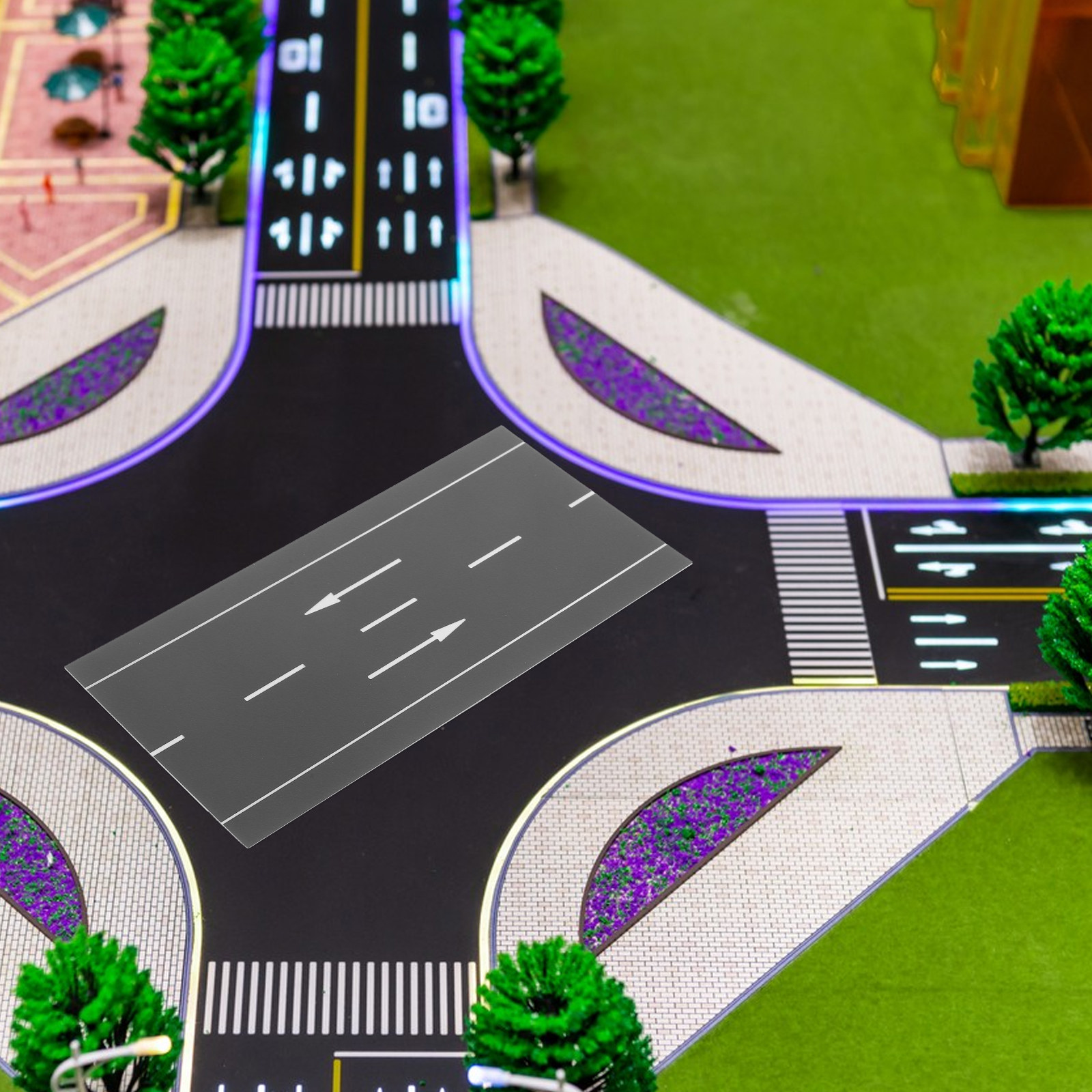Kids Education In Us - Straßenszene DIY Kreativset Simulierte Städtische Landschaft