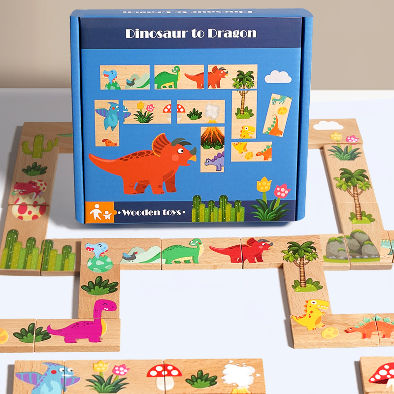 Educational Cartoon For Kids - Kinder Holzpuzzles Cartoon Tiermuster Montessori Lernspielzeug