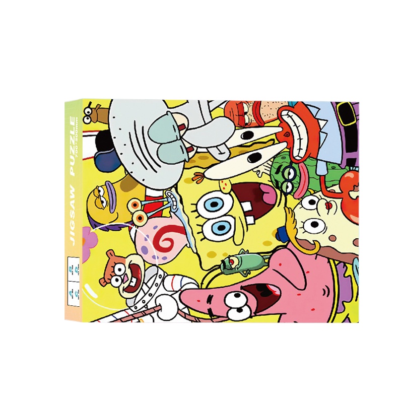 Kids Educational Device - 1000 Teile SpongeBob Schwammkopf Puzzle Zusammenbau-Bildpuzzle