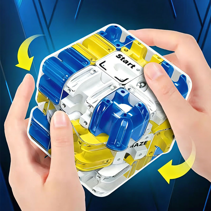 Neuartiges 3D-Rollkugel-Labyri – Brain Teaser Cube Bewertung und Preis