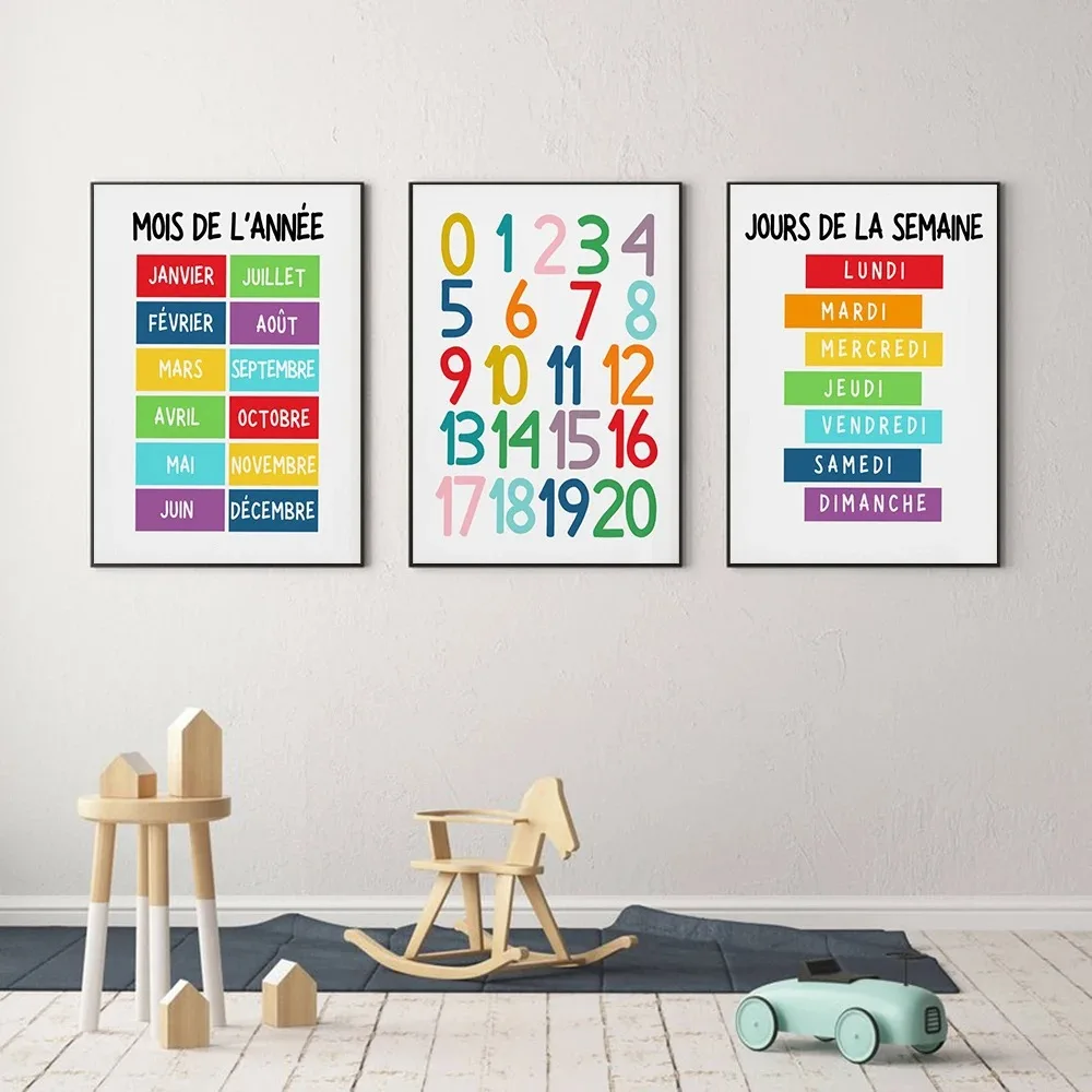1 Stück Spielzimmer-Wandposter – Kids Educational Posters Bewertung und Preis