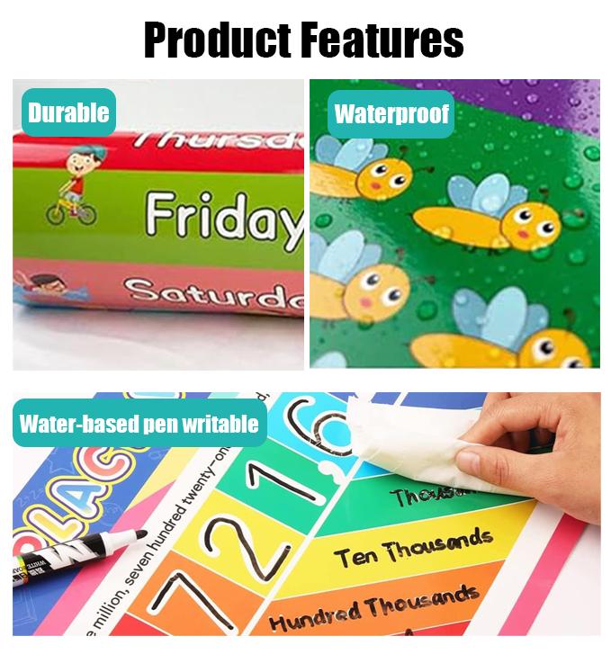 16 Stück Lernposter für Kleink – Kids Educational Posters Bewertung und Preis