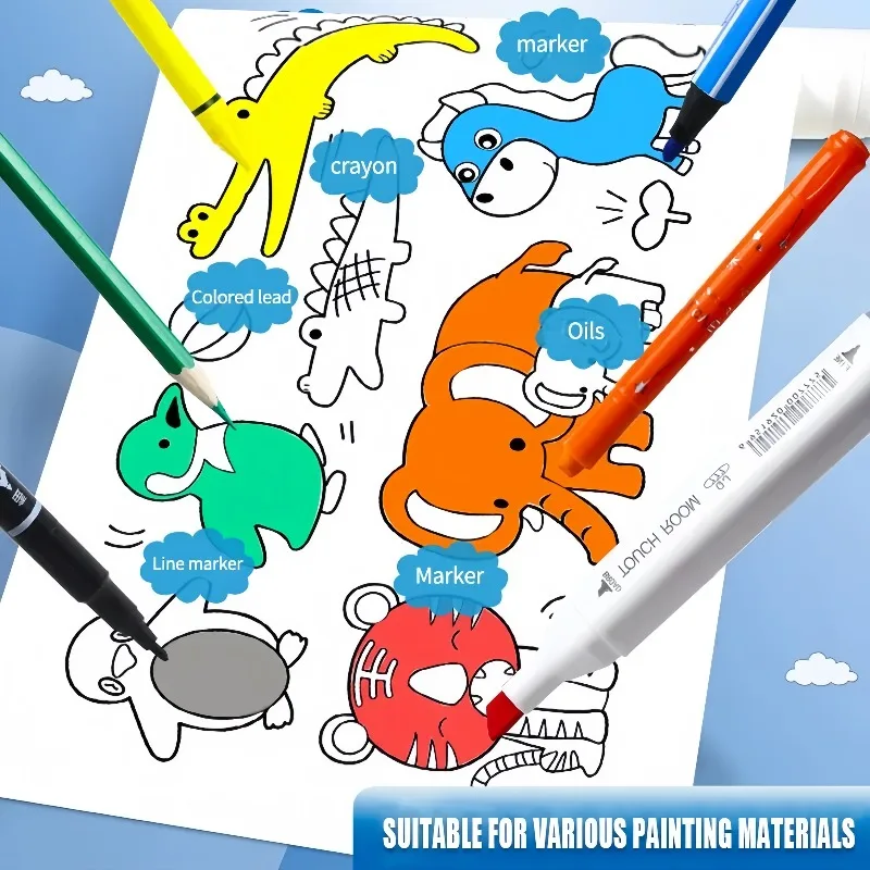 Kinder Malpapierrolle Klebrige – Kids Education Wallpaper Bewertung und Preis