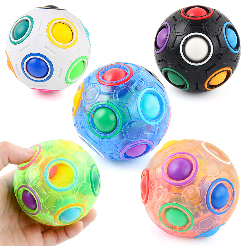 Magischer Regenbogen-Puzzlebal – Brain Teaser Cube Bewertung und Preis