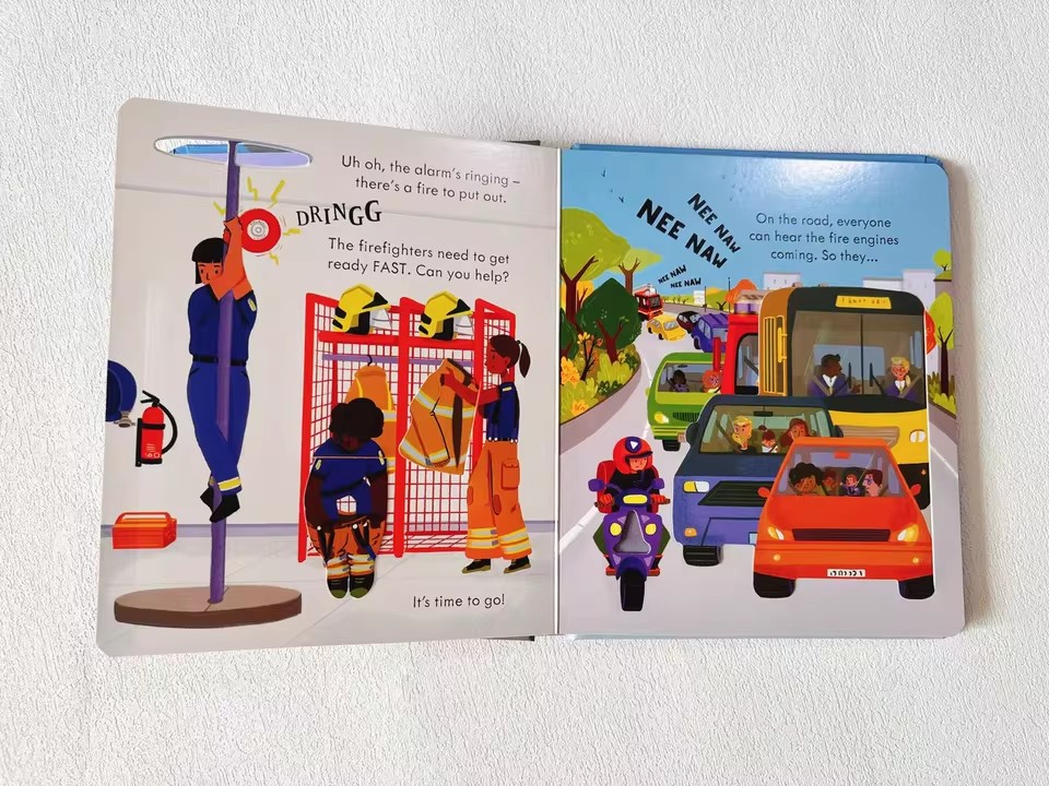 Usborne Peep Inside How A Fire – Kids Education In Us Bewertung und Preis