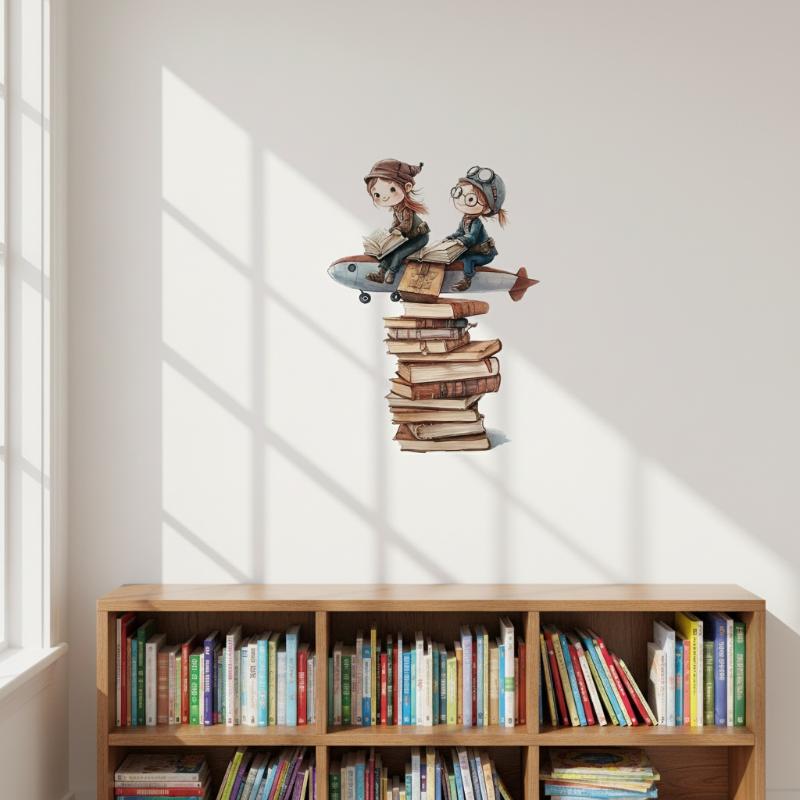 1 Stück abnehmbare Cartoon-Tra – Kids Education Wallpaper Bewertung und Preis