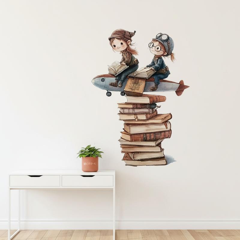 1 Stück abnehmbare Cartoon-Tra – Kids Education Wallpaper Bewertung und Preis