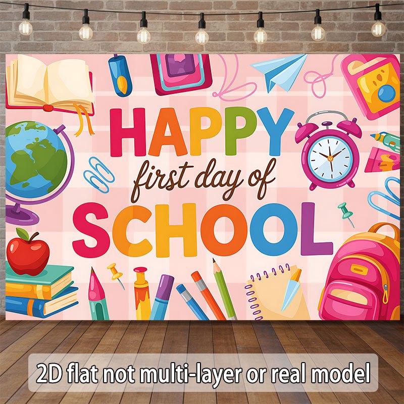 Wandteppich „Zurück zur Schule – Happy Kids Education Bewertung und Preis
