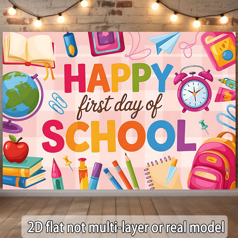 Wandteppich „Zurück zur Schule – Happy Kids Education Bewertung und Preis