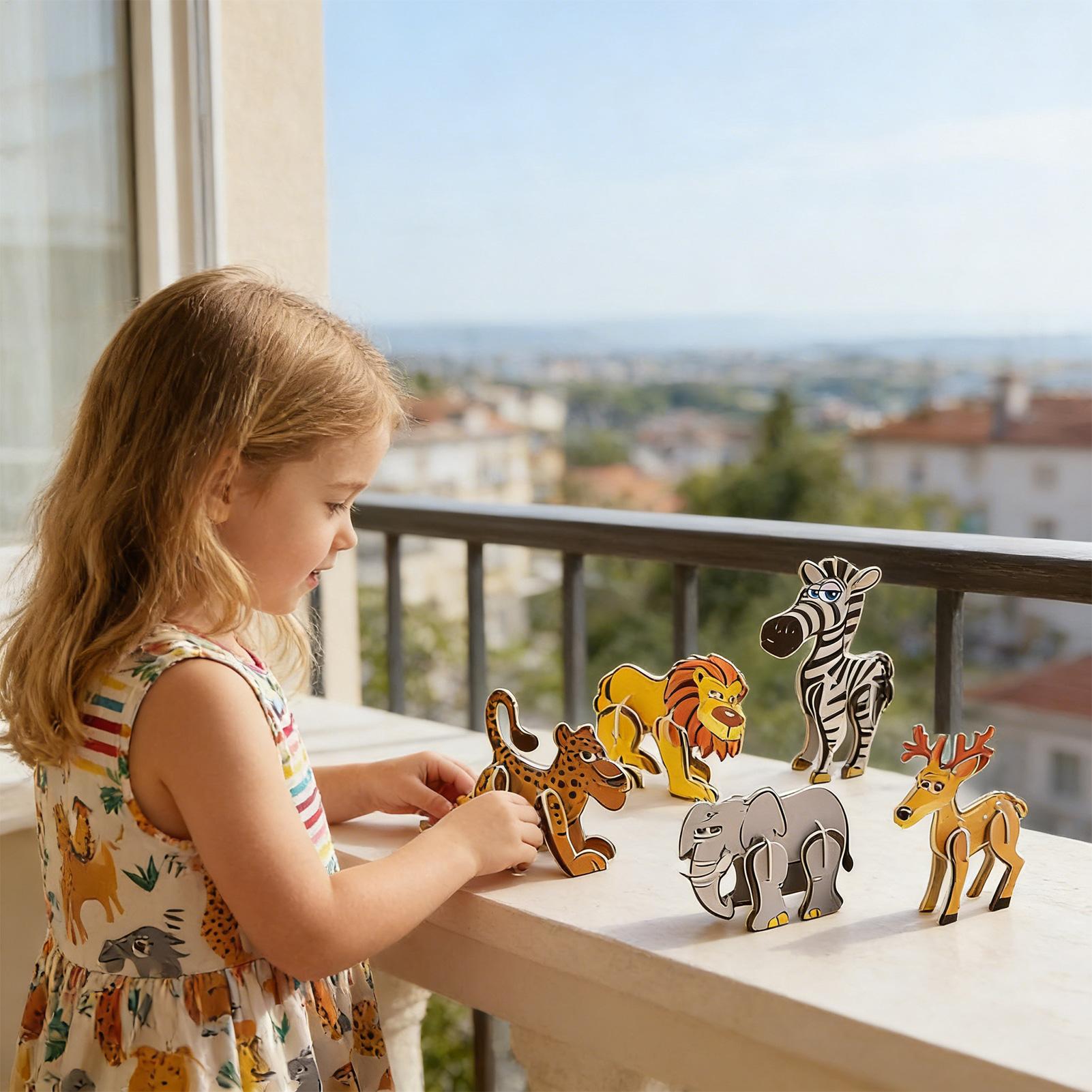 3D-Cartoon-Puzzles für Kinder, – Educational Cartoon For Kids Bewertung und Preis