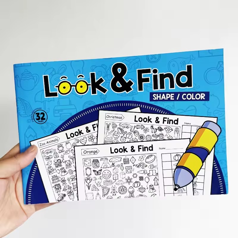 Look And Find Malbuch für Klei – Kids Education In Us Bewertung und Preis