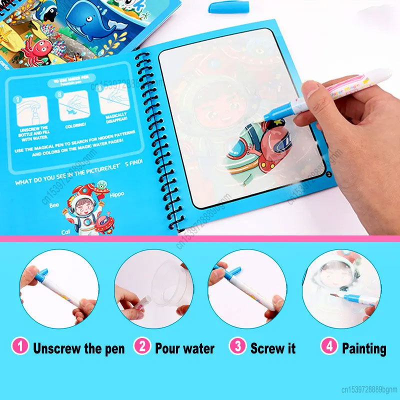 Cartoon Magie Wasser Malerei M – Educational Cartoon For Kids Bewertung und Preis