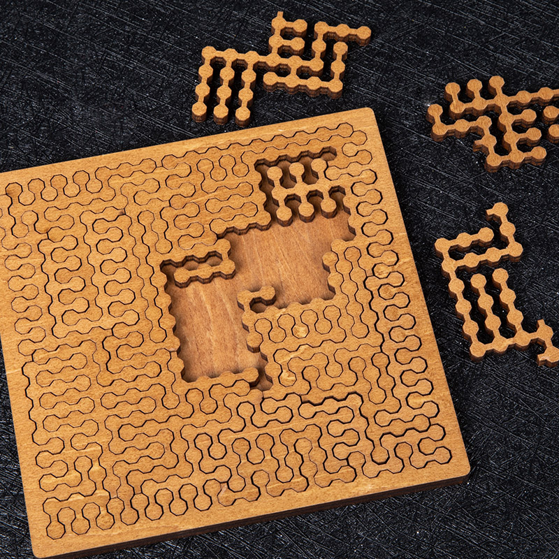 Unmögliches Holzpuzzle IQ-Puzz – Brain Teaser Cube Bewertung und Preis
