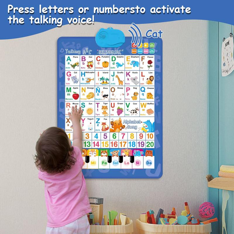 Interaktives Englisch-Spanisch – Kids Educational Posters Bewertung und Preis