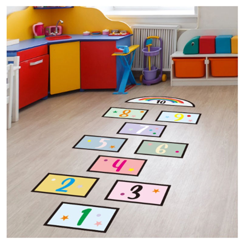 Digitale Sprung gitter Kinder  – Kids Education Wallpaper Bewertung und Preis