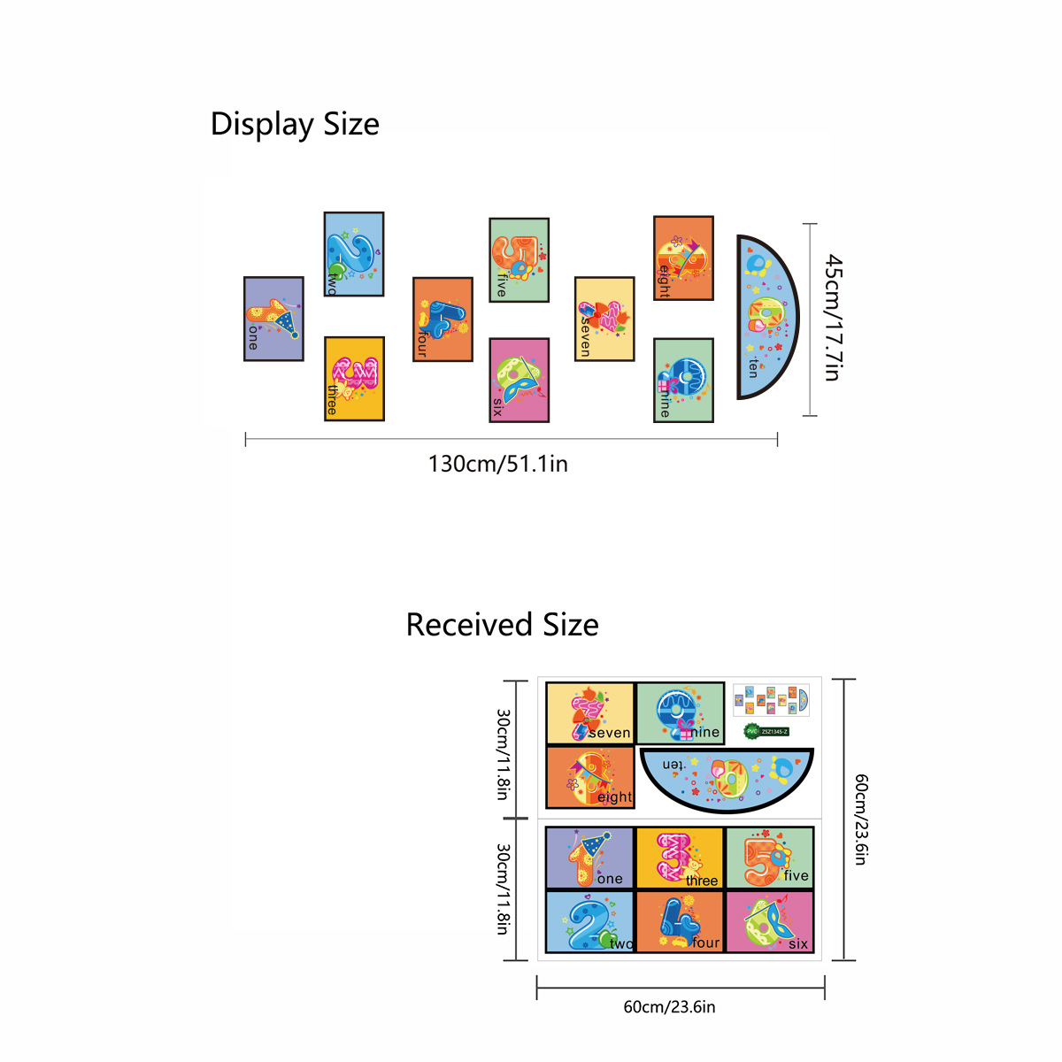Digitale Sprung gitter Kinder  – Kids Education Wallpaper Bewertung und Preis