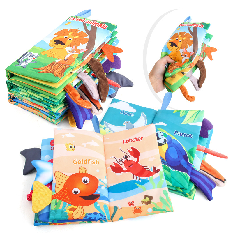 Neue Baby-Stoffbücher, visuell – Educational Cartoon For Kids Bewertung und Preis