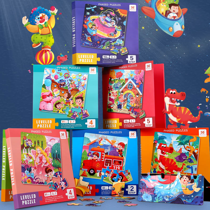 Magnetisches Holzpuzzle für Ki – Educational Cartoon For Kids Bewertung und Preis