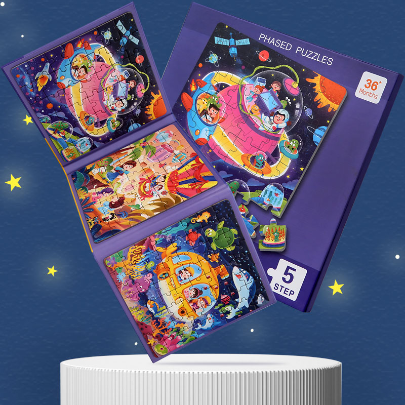 Magnetisches Holzpuzzle für Ki – Educational Cartoon For Kids Bewertung und Preis