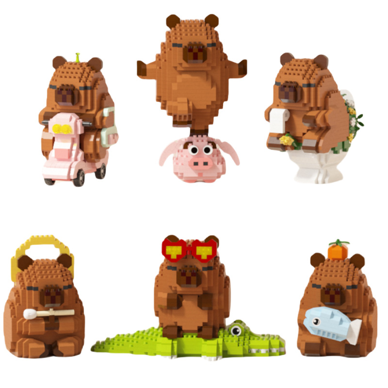 Happy Capybara Bausteine, päda – Happy Kids Education Bewertung und Preis