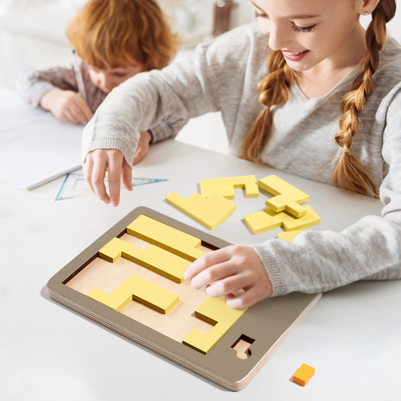 Geometrische Holzpuzzles Herau – Brain Teaser Cube Bewertung und Preis