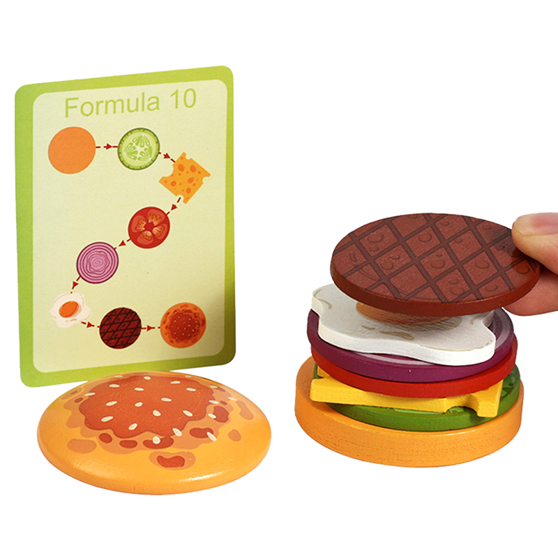 【HAPPY】Hölzernes Hamburger-San – Happy Kids Education Bewertung und Preis