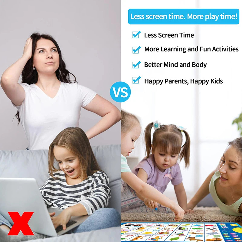 Elektronisches englisches Alph – Kids Educational Posters Bewertung und Preis