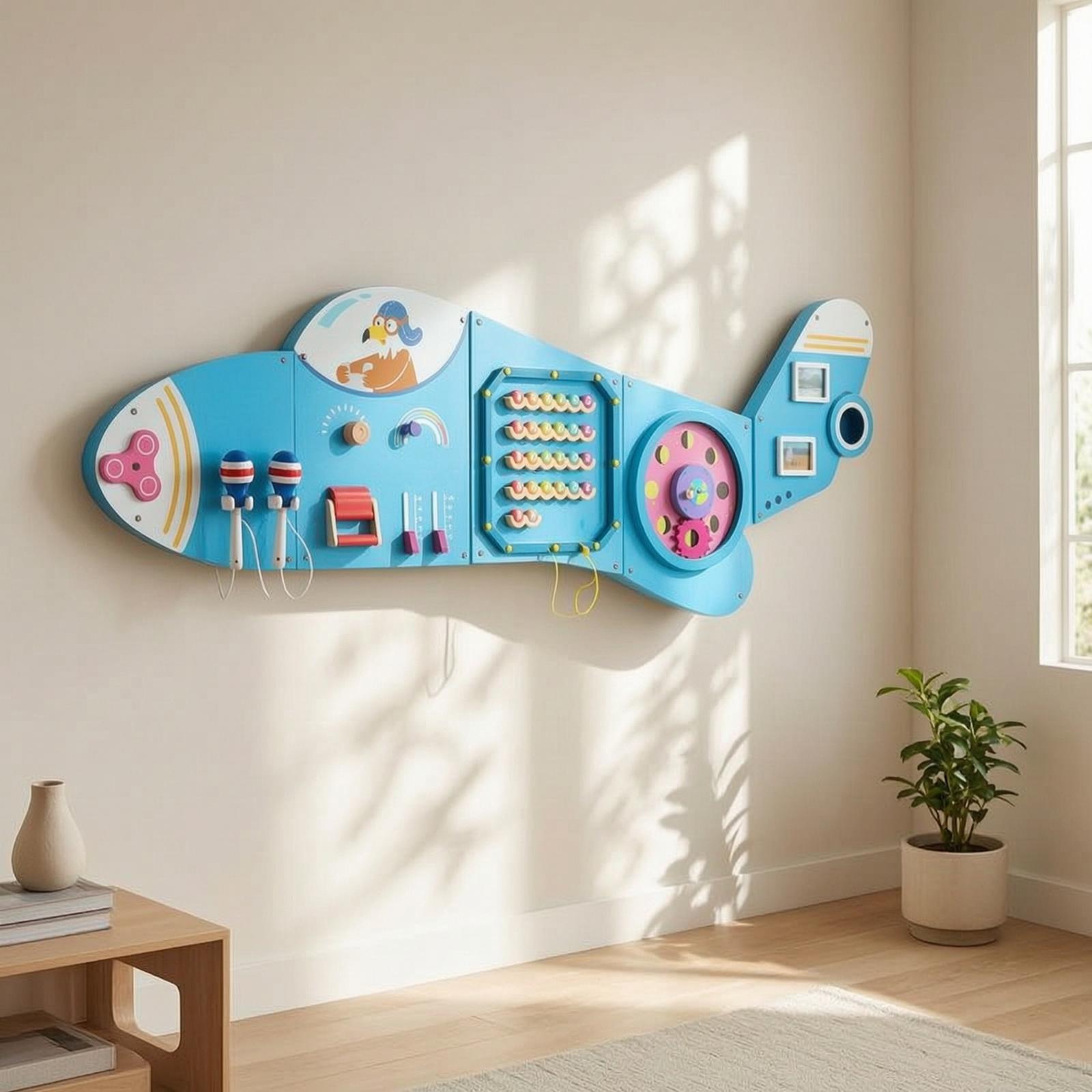 Holz-Wandbeschäftigungstafel P – Kids Education Wallpaper Bewertung und Preis