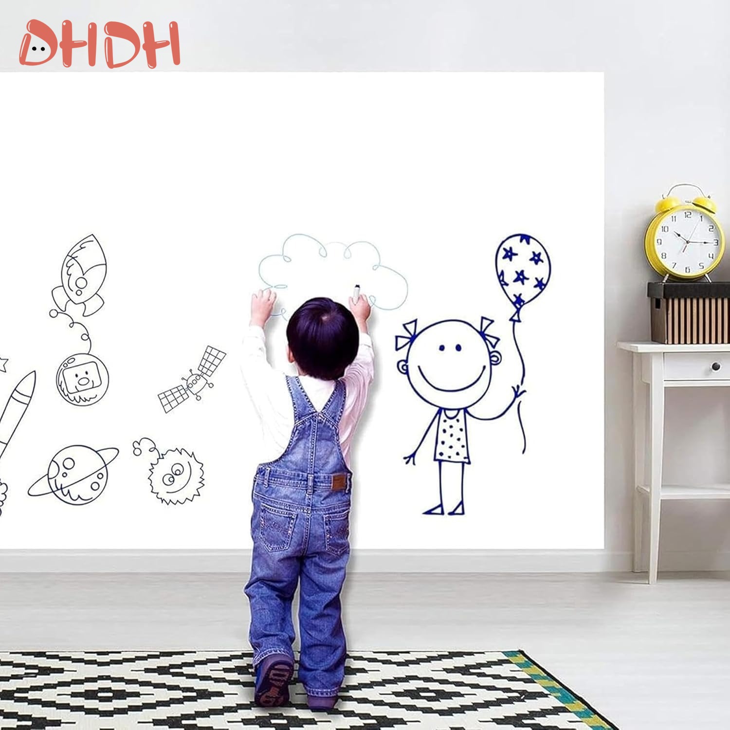 Malrolle für Kinder – Abzieh-  – Kids Education Wallpaper Bewertung und Preis