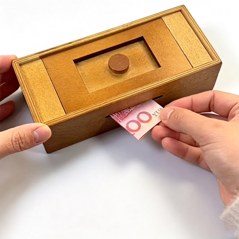 Holzpuzzle-Box mit Geheimfach, – Brain Teaser Cube Bewertung und Preis